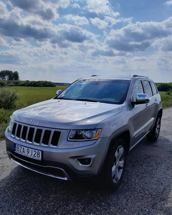 Jeep Grand Cherokee cena 95000 przebieg: 80650, rok produkcji 2015 z Zambrów małe 137